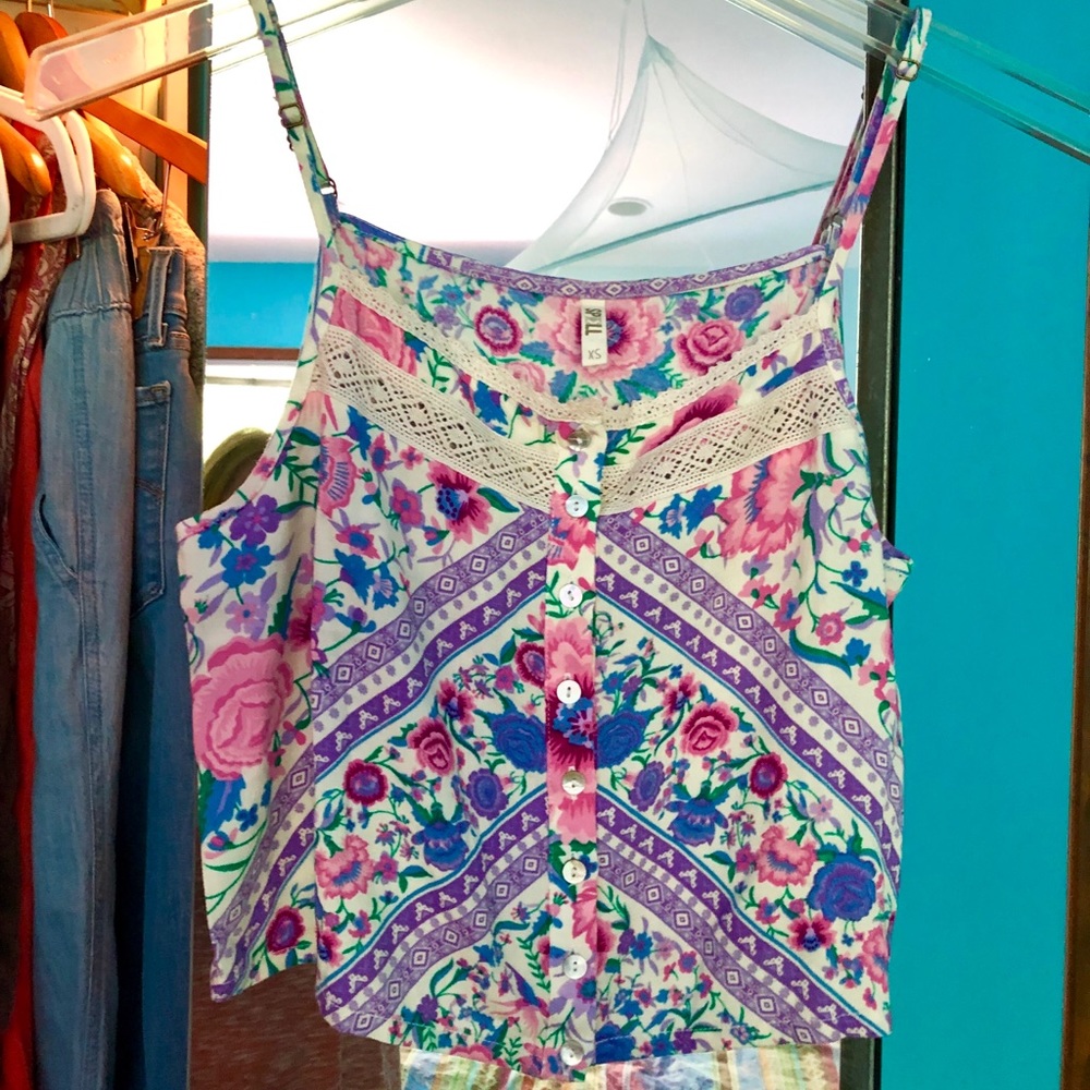 SOLD Spell Babushka Tank Top